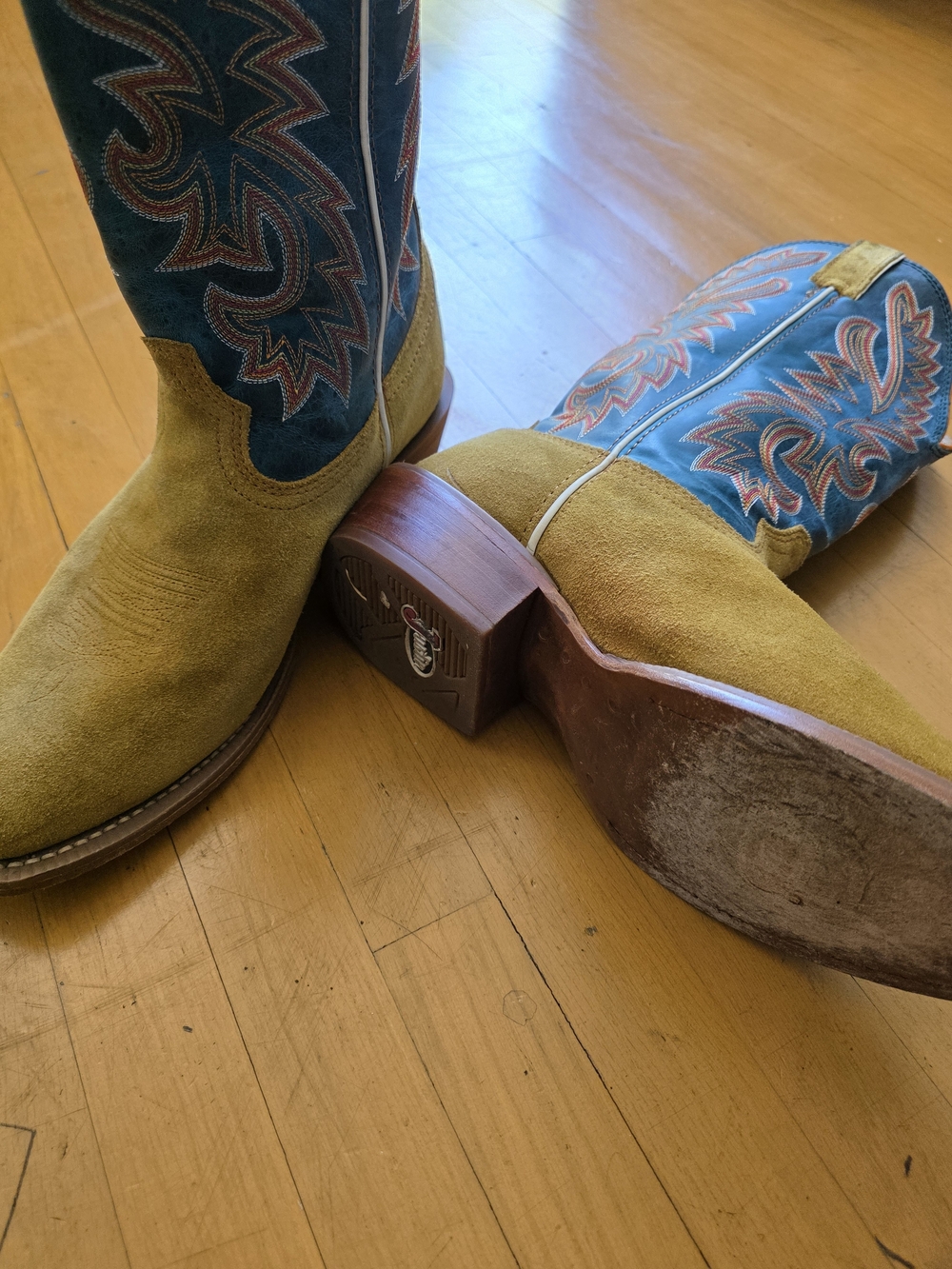 Justin Boots Roughout - Picture 4 of 5